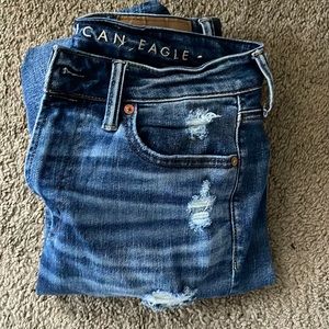 American Eagle Mens Ripped Jeans